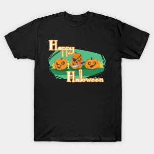 Happy Halloween from 3 Pumpkins T-Shirt